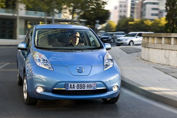 Nissan leaf Nissan LEAF en action