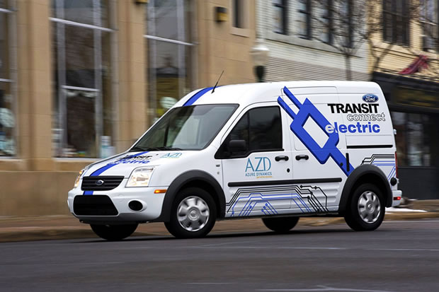 Le Ford Transit Connec Electrique