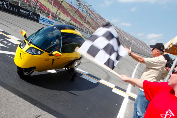 La X-Tracer, l'une des 3 voitures qui remporte le X-Prize.