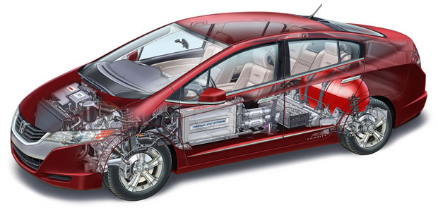 honda-clarity Technique de la Honda FCX Clarity