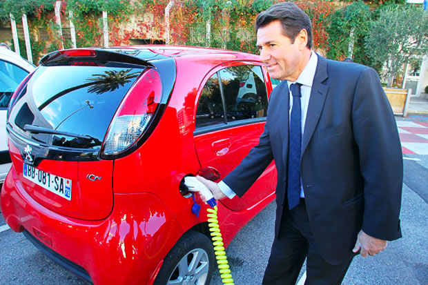 autopartage electrique nice Christian Estrosi