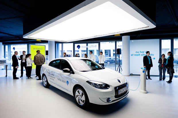 La Fluence proposée par Renault et Better Place