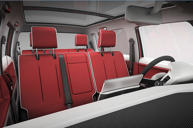 interieur-volkswagen-bulli L'intérieur du Volkswagen Bulli