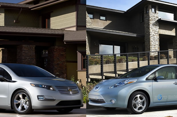 leaf-volt Nissan LEAF & Chevrolet Volt