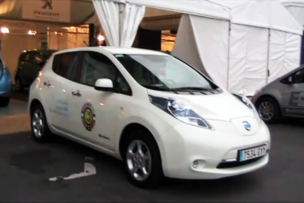 leaf Essai de la Nissan LEAF