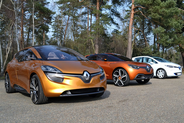 design-renault Les prototypes Renault Captur, Zoé, R-Space