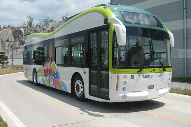 Bus électrique de Namsan