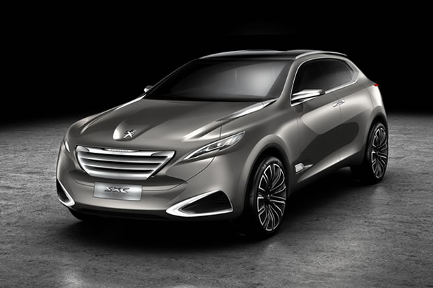 Peugeot SCX hybride à Shanghai