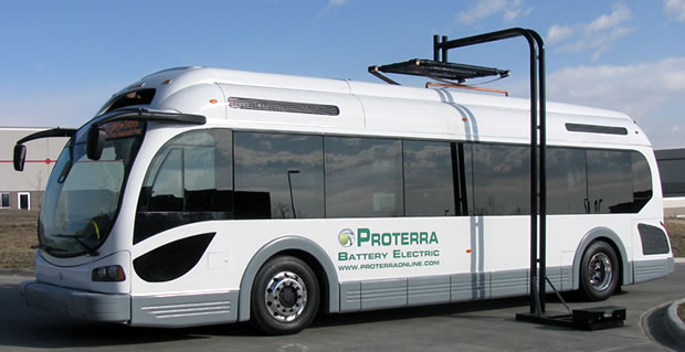 Le Proterra EcoRide BE35.