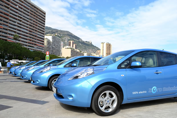 Nissan Leaf Monaco