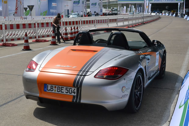 La Porsche Boxster electrique