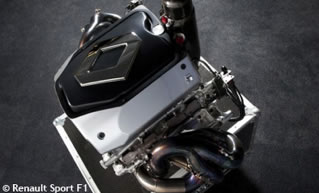 Moteur de formule 1 Renault