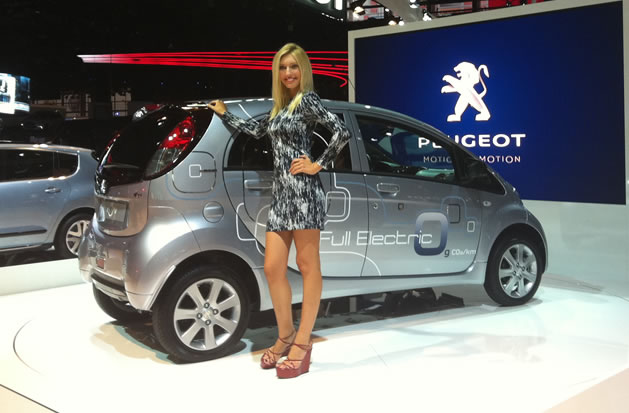 La peugeot ion, sur le podium des immatriculations de voitures électriques
