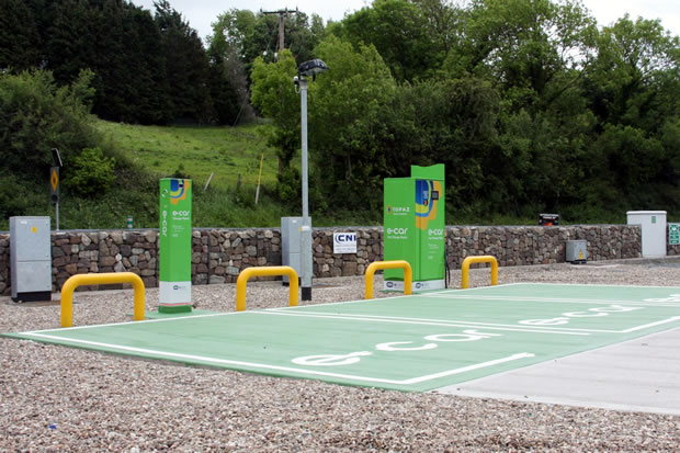 Borne de charge rapide Topaz Coolshannagh