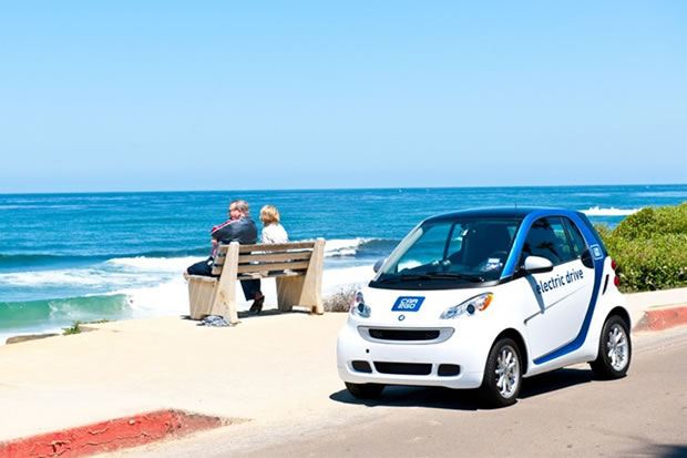 Car2go s'implante à San Diego.