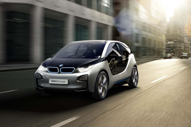 La voiture électrique BMW i3