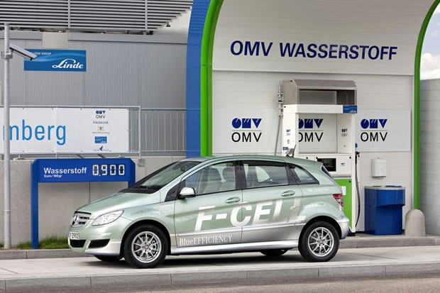 La Mercedes Classe B F-Cell