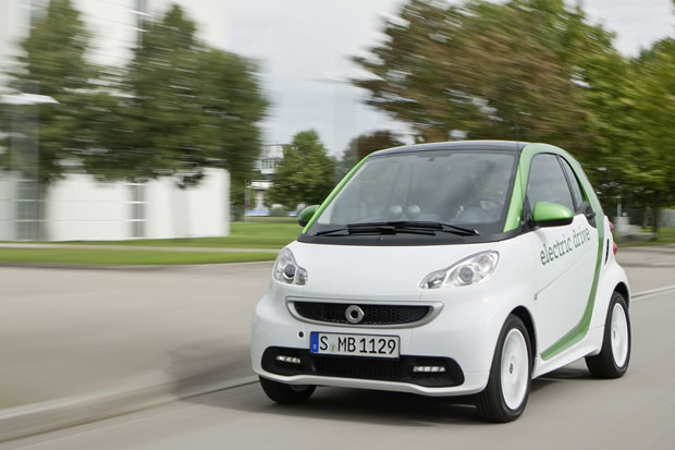 La Smart Fortwo électrique