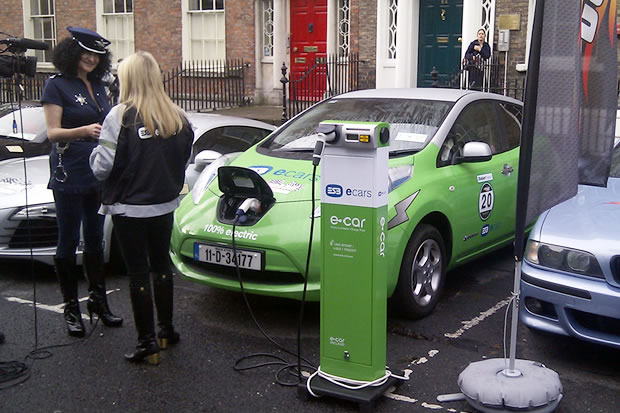 La Nissan Leaf au Cannonball