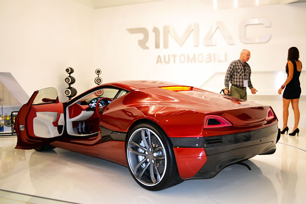 Rimac voiture électrique de 1000 ch