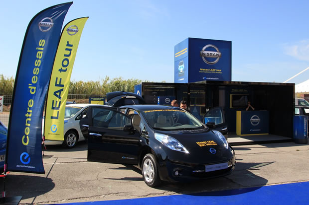 Nissan Leaf tour