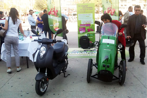 Les scooters électriques de Wattmobile