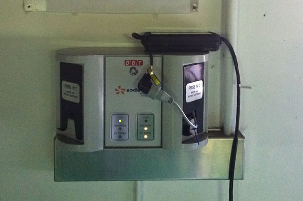 Borne de recharge Sodetrel
