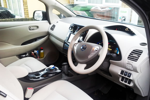 sieges-avant-nissan-leaf Les sièges avant de la Nissan LEAF