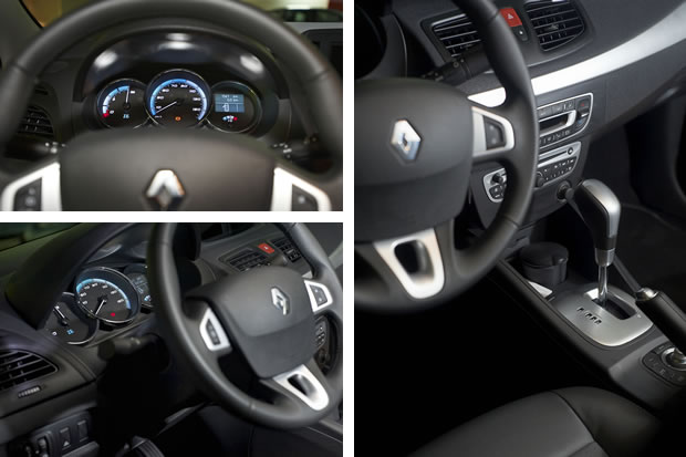 L'intérieur de la Renault Fluence ZE