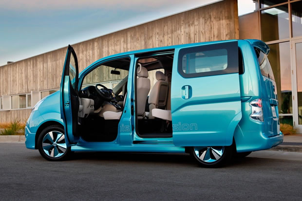 nissan-nv200-utilitaire-electrique Nissan NV200, l'utilitaire électrique
