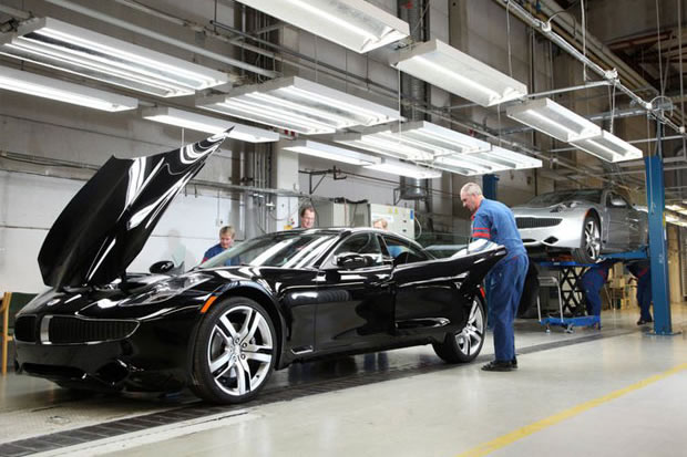 usine-fisker-karma L'usine de production de la Fisker Karma