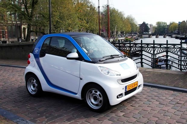 voiture-electrique-amsterdam Voiture électrique Car2go à Amsterdam