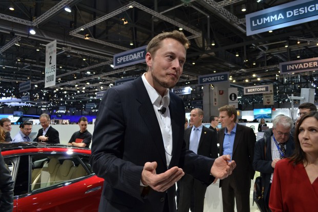 Elon Musk, le PDG de Tesla Motors Elon Musk, le PDG de Tesla Motors