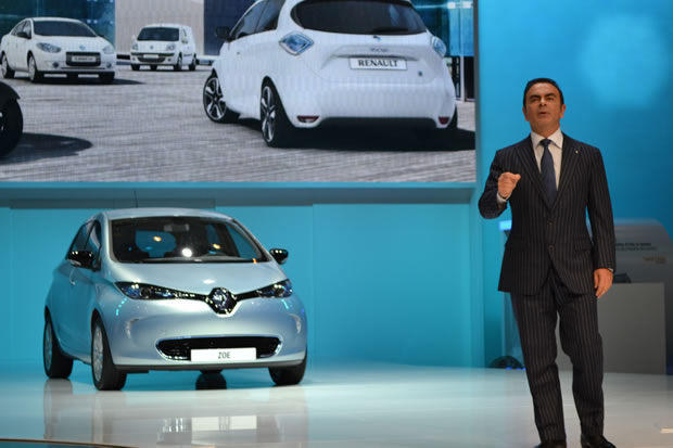renault-zoe-carlos-ghosn Carlos Ghosn et la ZOE
