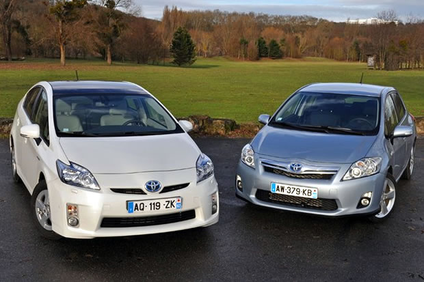 toyota-prius-auris Les Toyota Prius et Auris