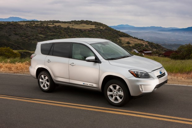 Le Toyota RAV4 électrique, destiné uniquement au marché US