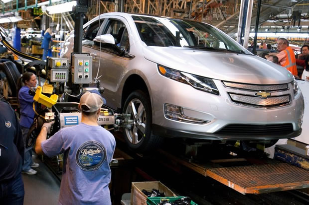 chevrolet-volt Chevrolet Volt production