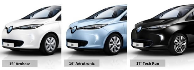 Les jantes de la Renault ZOE