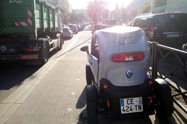 renault-twizy-mondial-auto Le Renault Twizy pour aller au Mondial de l'auto