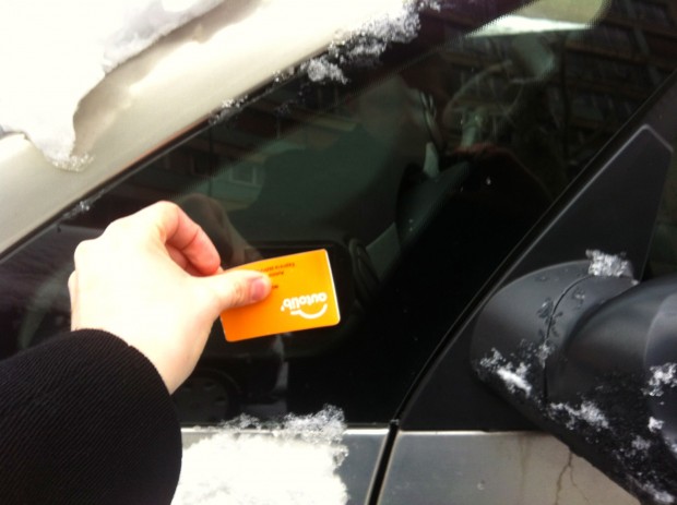 Badge Autolib'