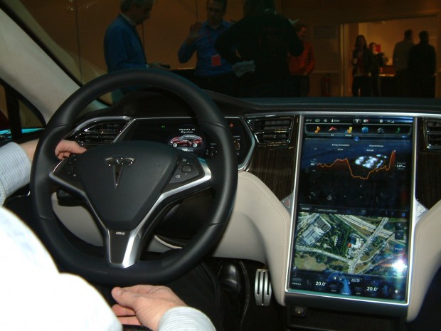 tesla-model-s-interieur L'intérieur du Tesla Model S