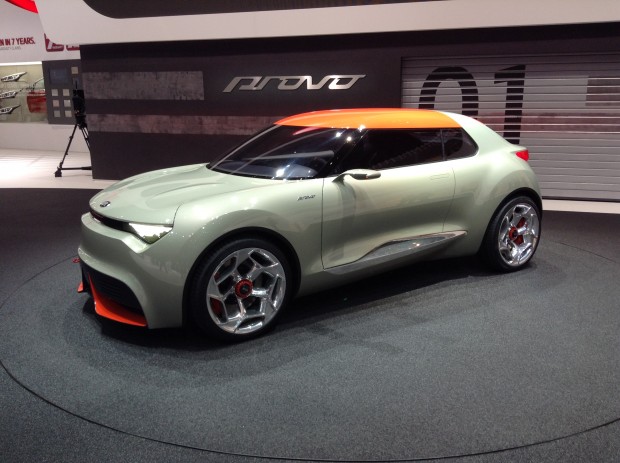 Le Kia Provo est un petit roadster hybride Le Kia Provo est un petit roadster hybride