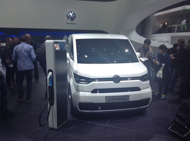 La face avant du Volkswagen e-CO Motion Concept La face avant du Volkswagen e-CO Motion Concept