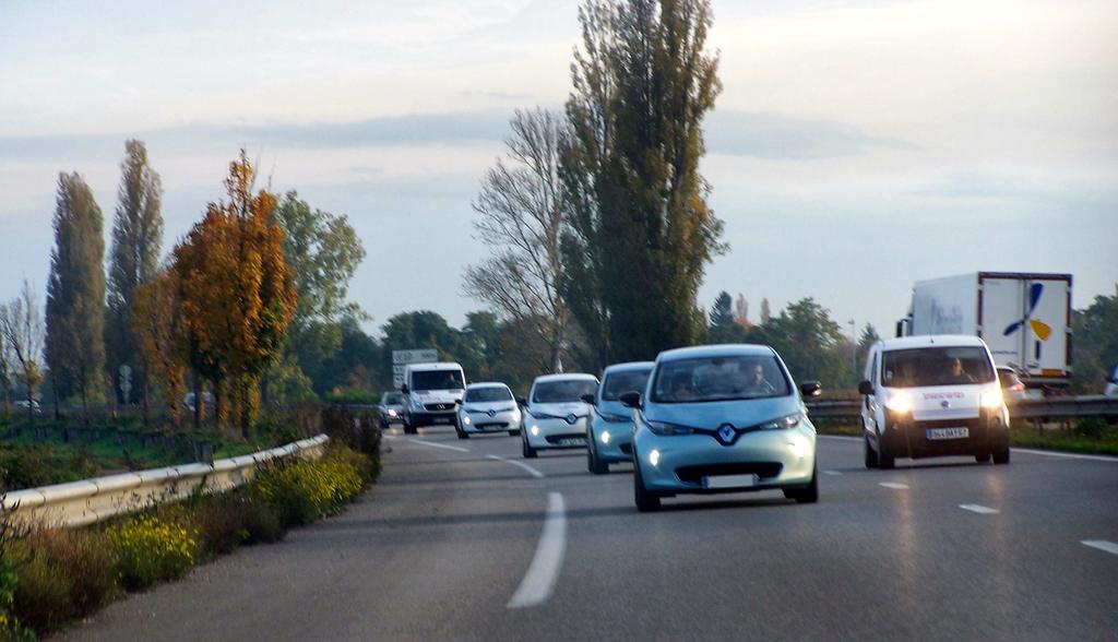 Le convoi Automobile Propre sur les routes alsaciennes !
