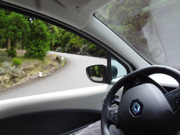 La déclivité des routes à La Réunion
