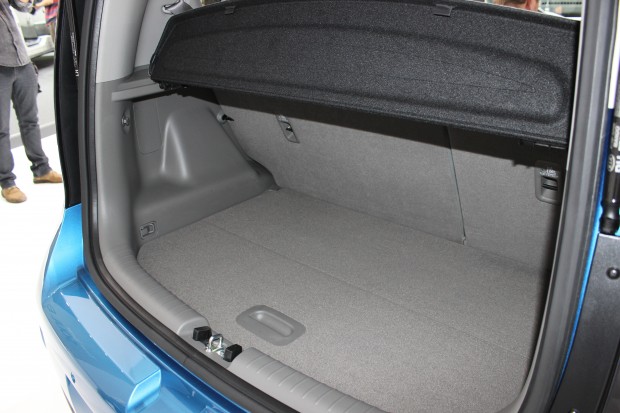 Le coffre du KIA Soul EV