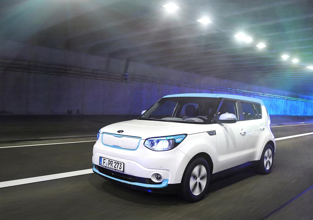 La vitesse maximale du KIA Soul EV est de 145 km/h