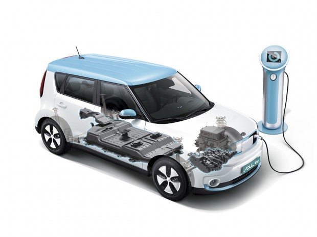 Le système de recharge du KIA Soul EV