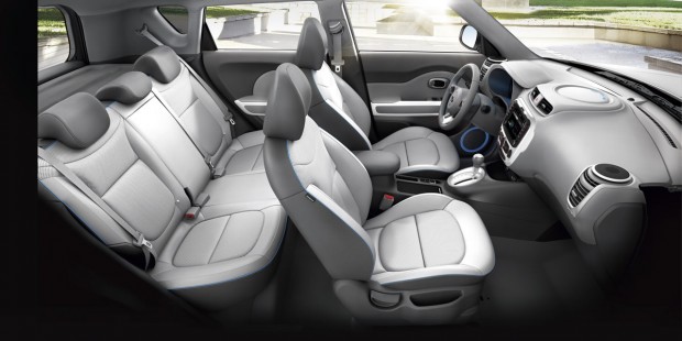 L'espace à bord du Kia Soul EV