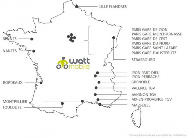 Wattmobile - Réseau
